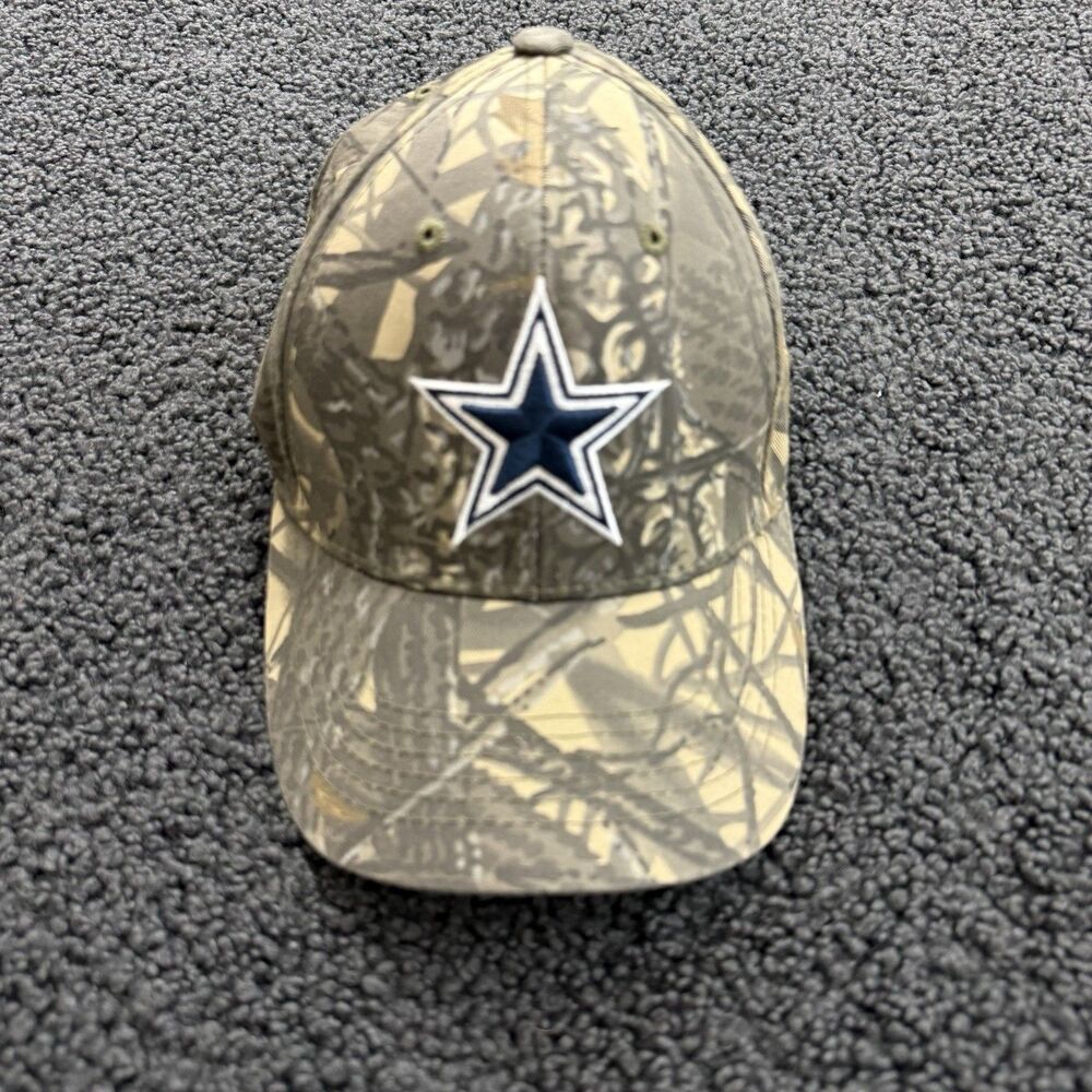 Dallas Cowboys Hat Cap Camouflage Strap Back Adjustable Hat Cap Outdoor OSFA